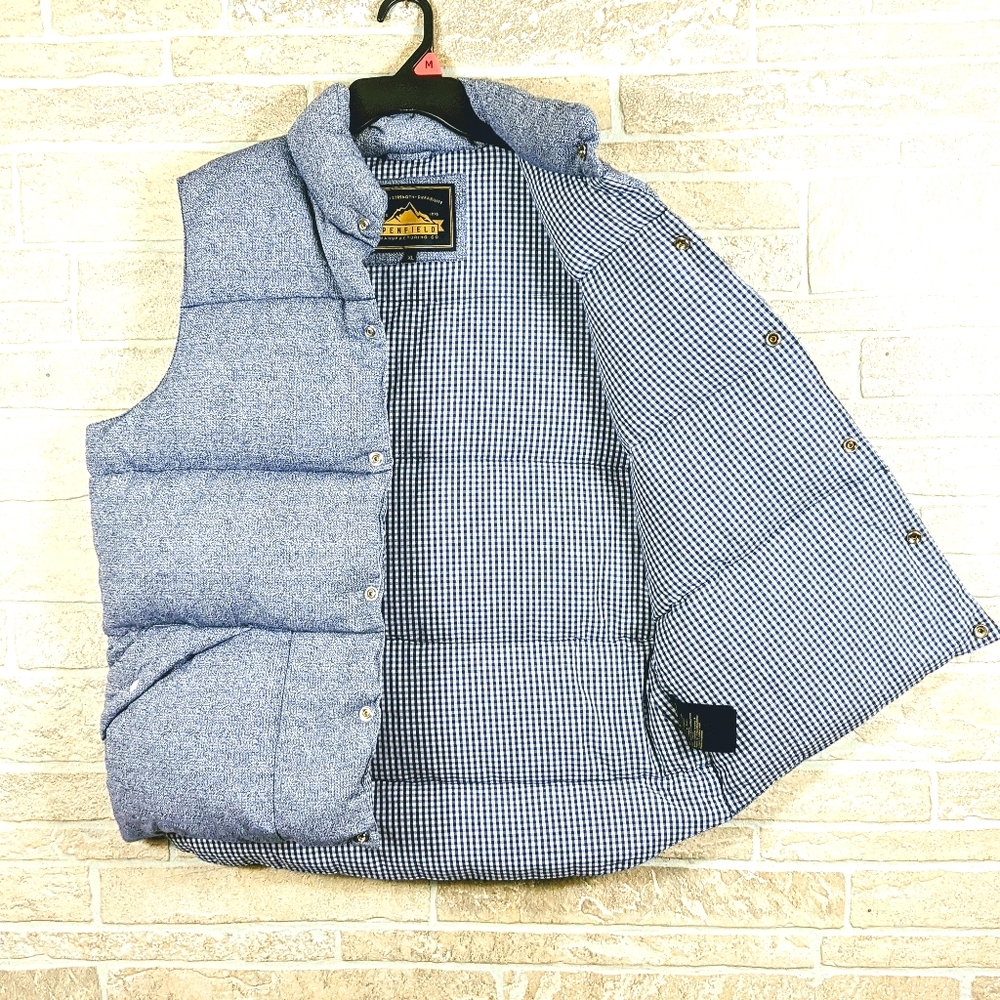 NWOT PENFIELD MFG CO Down Filled Puffer Vest